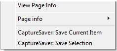 Download Web Page Menu